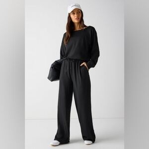Fabletics XL/ Tall Cloud Jersey Off Shoulder Onesie